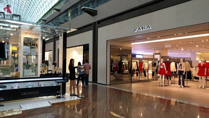 Zara at Shoppes at Marina Bay Sands