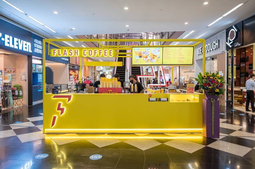 Flash Coffee at Millenia Walk