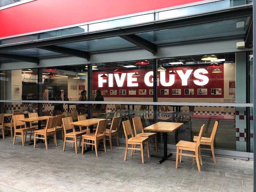 FIVE GUYS at NEX