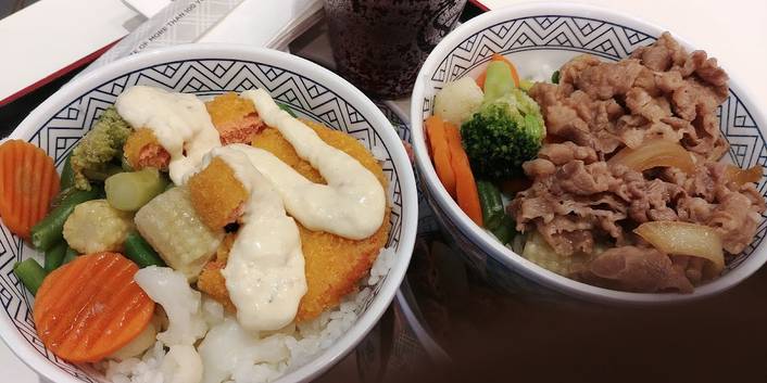 Yoshinoya at NEX