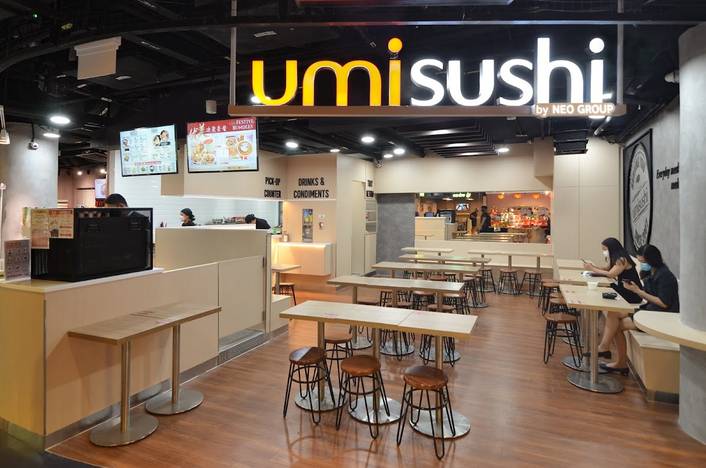 Umisushi at One Raffles Place