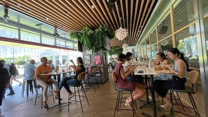 Vibe Bistro at One Raffles Place