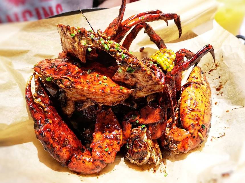 Dancing Crab at Orchard Central