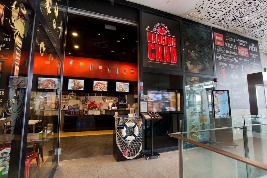 Dancing Crab at Orchard Central