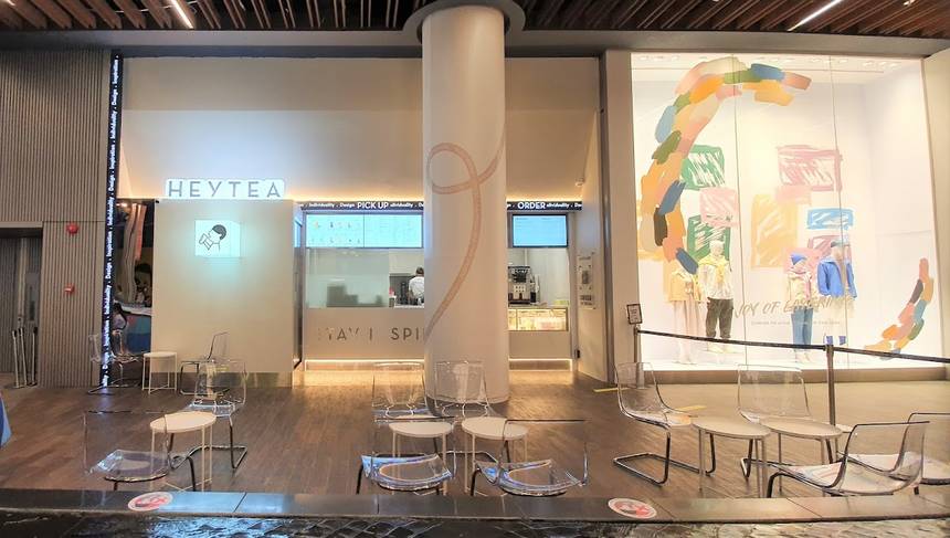 HEYTEA 喜茶 at Orchard Central
