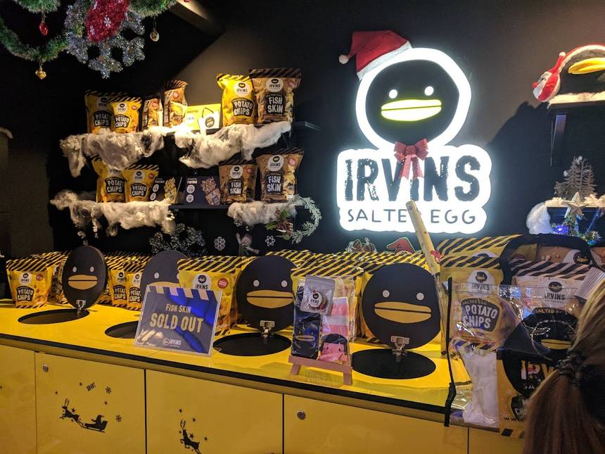 Irvins Salted Egg at Orchard Gateway