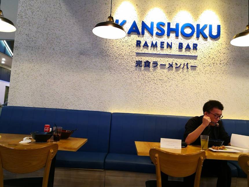 Kanshoku Ramen Bar at Orchard Gateway