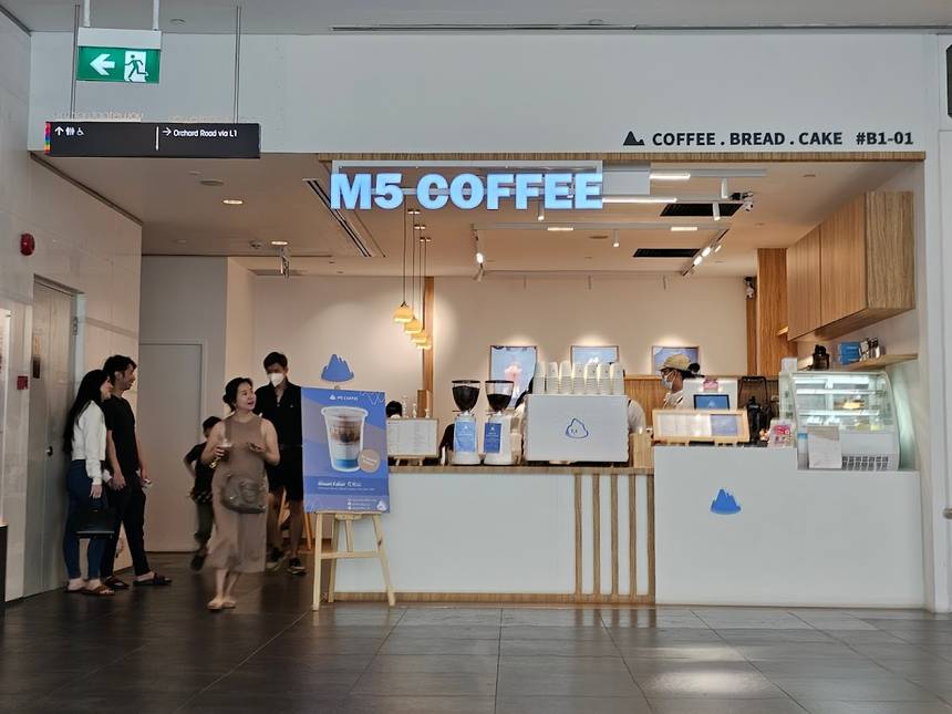 M5 Coffee 介丘咖啡 at Orchard Gateway