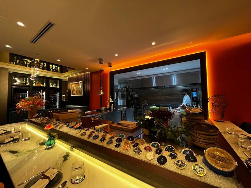 Caviar at Palais Renaissance