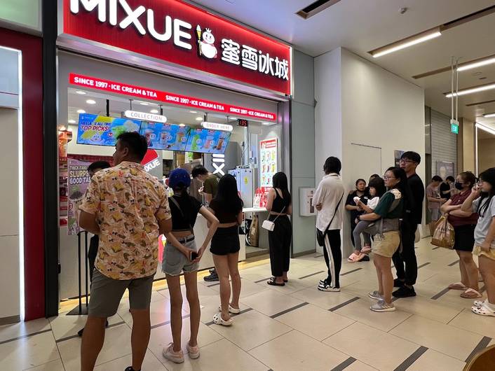 Mixue at Paya Lebar Square