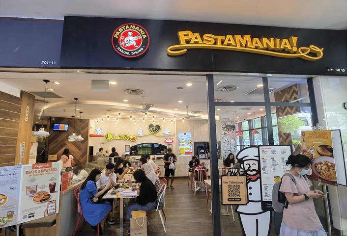 Pastamania at Paya Lebar Square