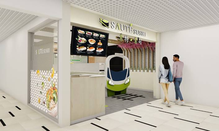 Saute Sushi at Paya Lebar Square