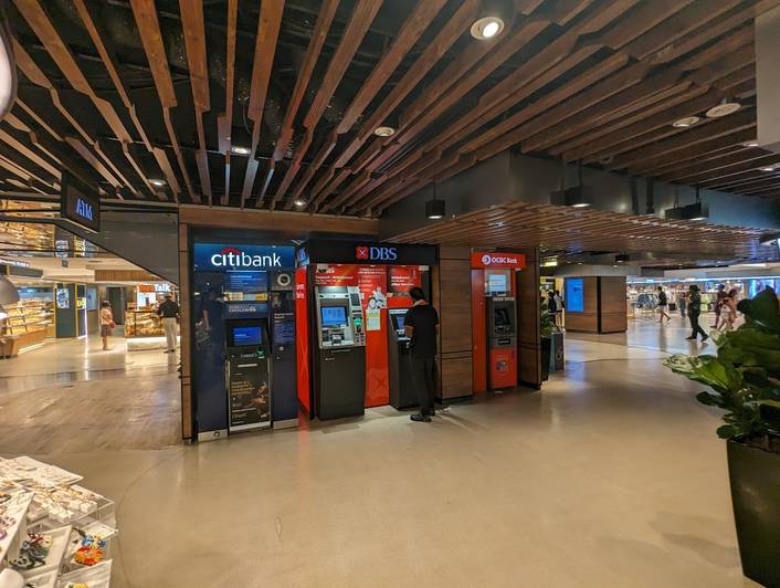 DBS ATM at Raffles City