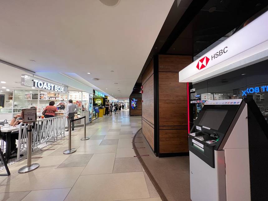 HSBC ATM at Raffles City