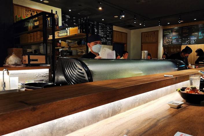 Koji Sushi Bar at Raffles City