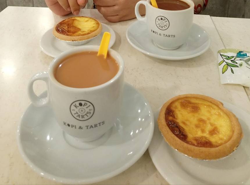 Kopi & Tarts at Singpost Centre