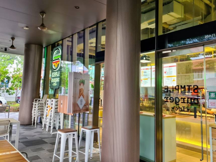 SIMPLEburger Inc at Suntec City