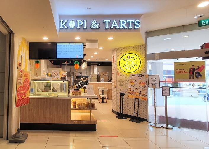 Kopi & Tarts at The Centrepoint