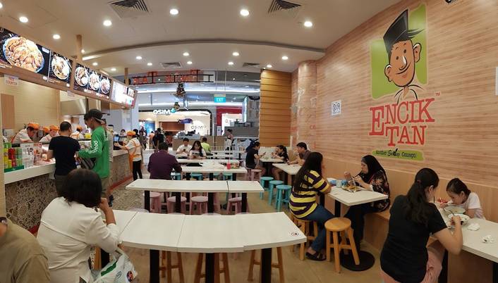 Encik Tan at Waterway Point