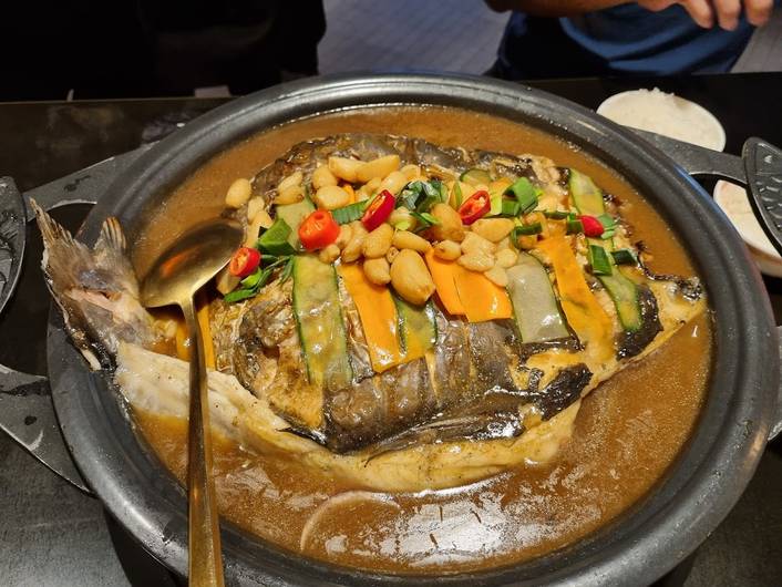 TAN YU 探鱼 at Waterway Point
