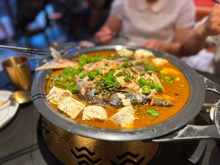 TAN YU 探鱼 at Waterway Point