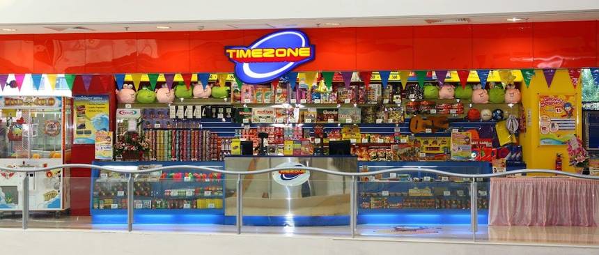 Timezone at Waterway Point