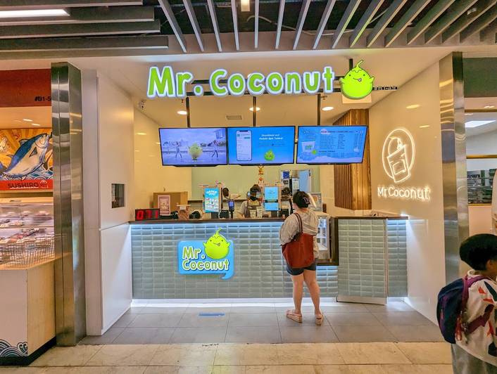 Mr. Coconut at Wisma Atria
