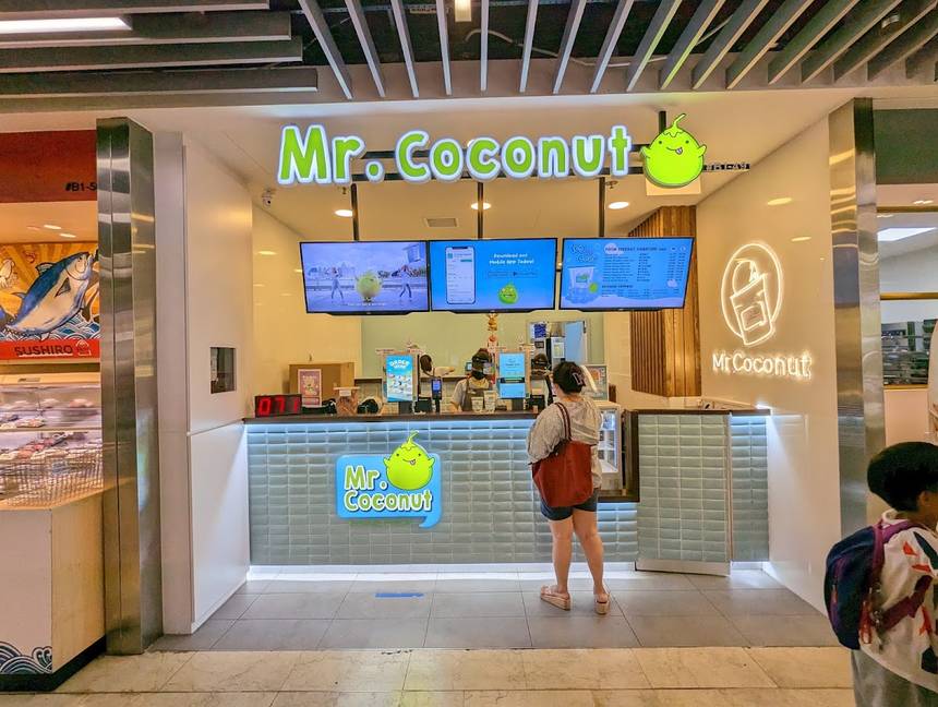 Mr. Coconut at Wisma Atria