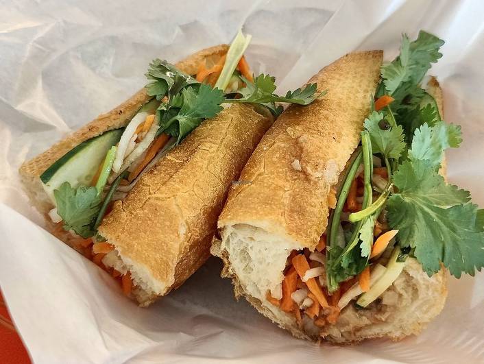 Sandwich Saigon Vegetarian at i12 Katong