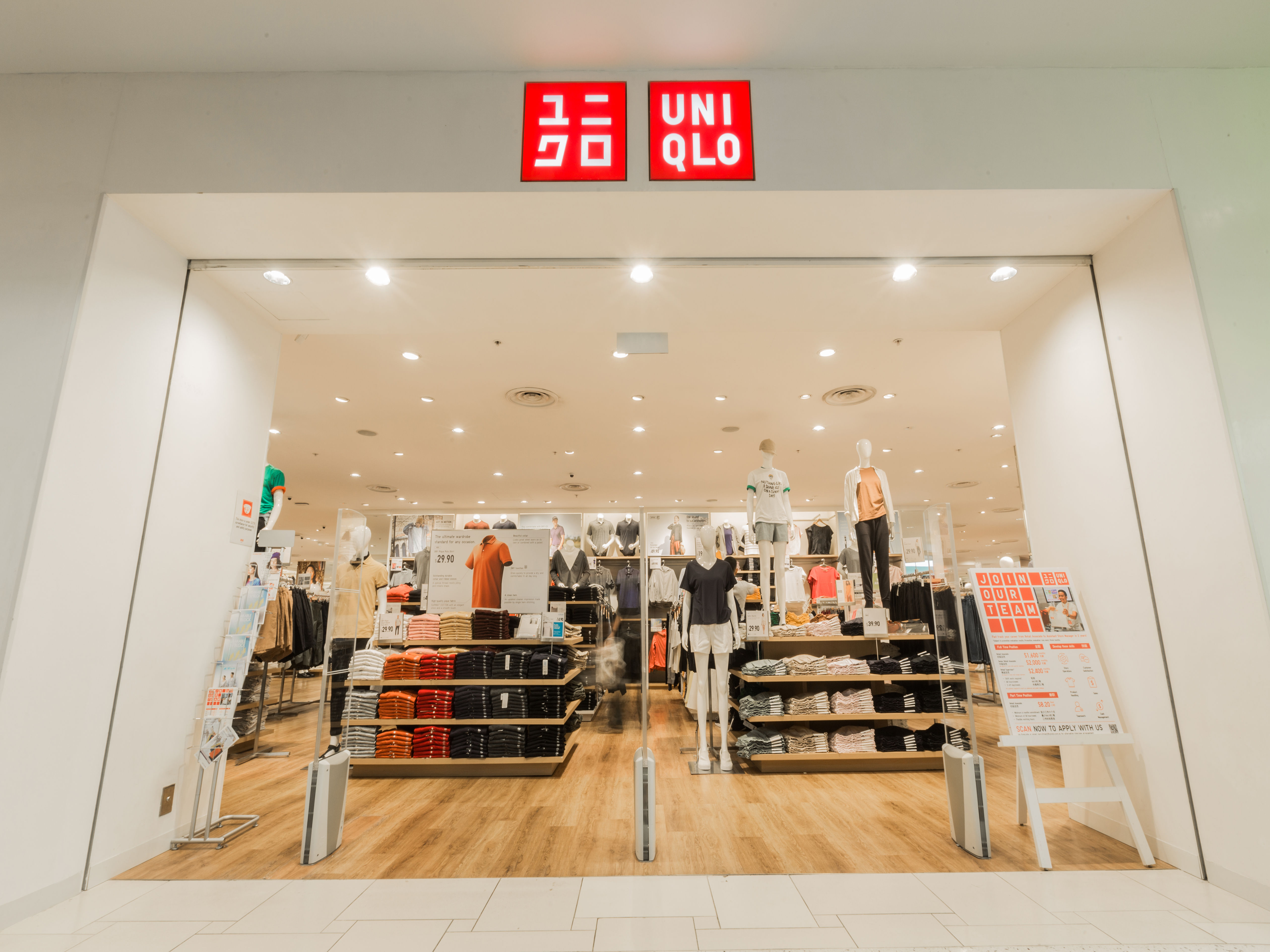 Singapore Service  Clothing  UniqloJurong Point  Nestia