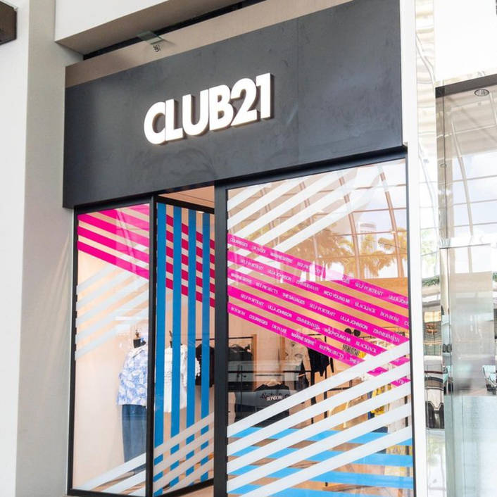 Club21 at Shoppes at Marina Bay Sands