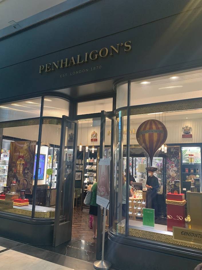 Penhaligon's at Shoppes at Marina Bay Sands store front