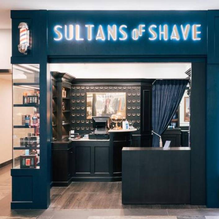 Sultans of Shave at Shoppes at Marina Bay Sands store front