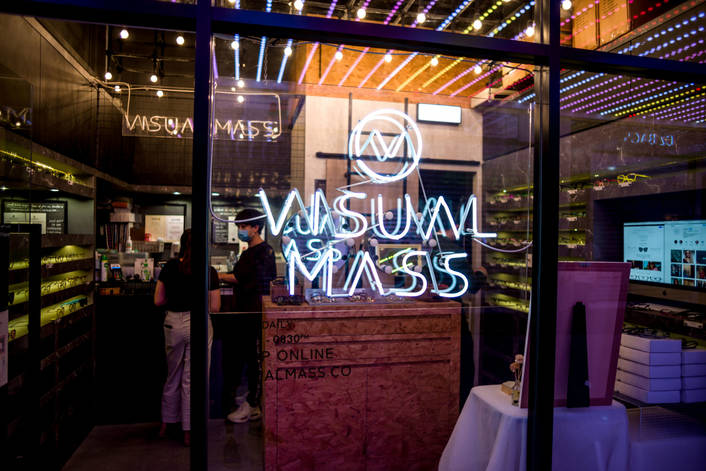 Visual Mass at Orchard Gateway store front