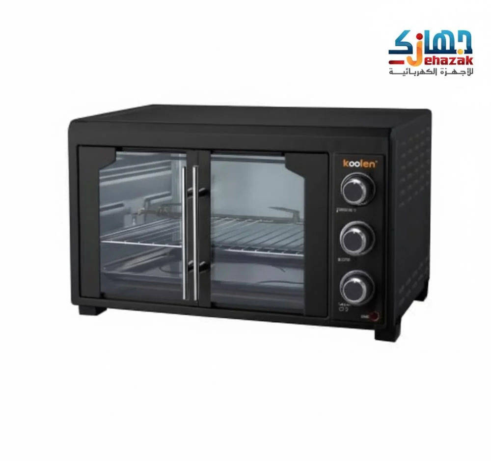 كولين فرن كهربائي 45 لتر 2000 واط باب فرنسي أسود 802.104.009