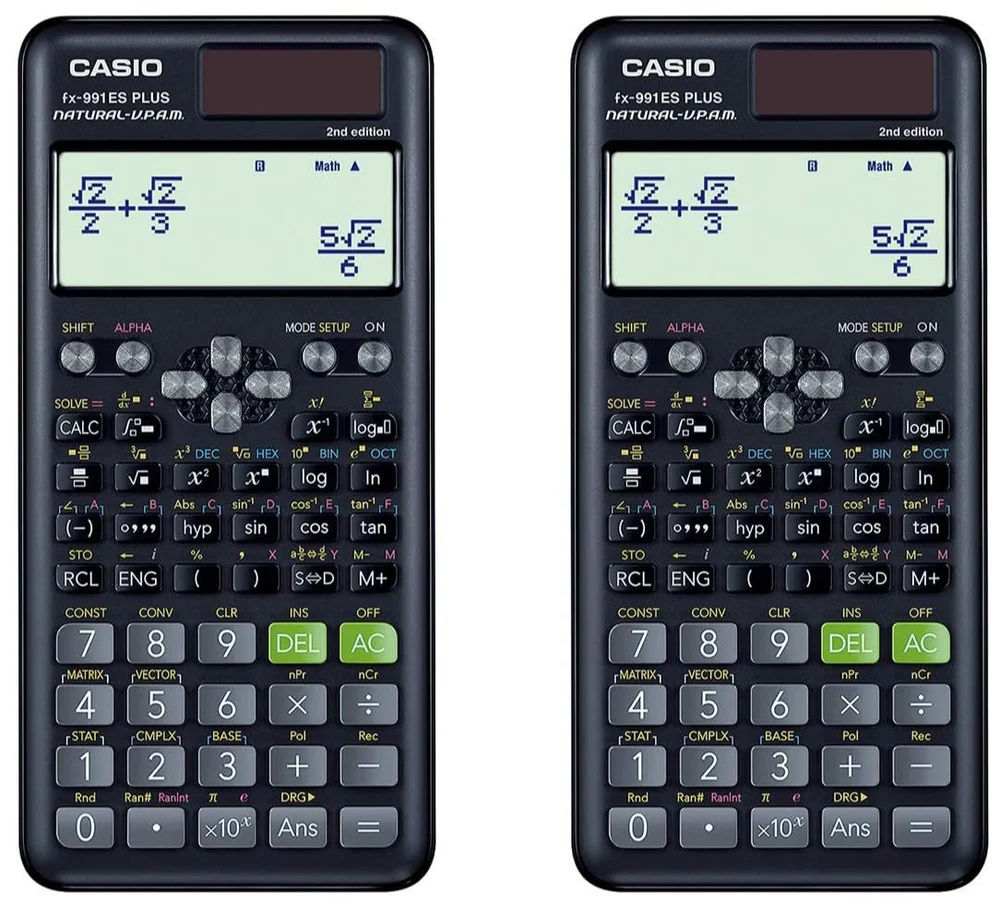 آلة حاسبة كاسيو FX-991ES Plus علمية الإصدار الثاني
