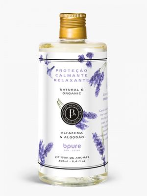 Difusor de Aromas Refil - Alfazema e Algodão - 250ml