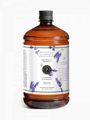 Difusor de Aromas Refil - Alfazema e Algodão - 1000ml