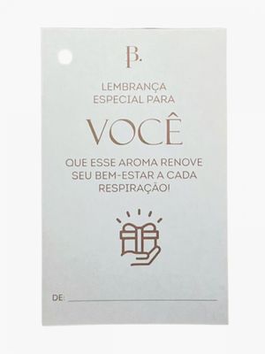 Kit c/ 10 Unidades - Tag  Lembrança Especial - 1un