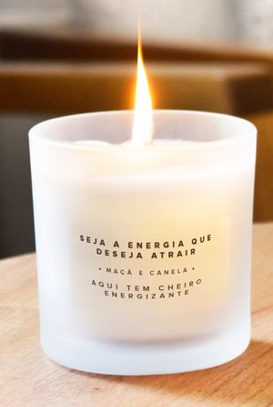 Vela Perfumada - Maçã e Canela - 170g