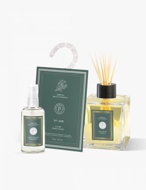 Combo Condomínio Básico - Arruda: Difusor 250ml com Sal + Perfume de Ambiente 60ml + Sachê 15g