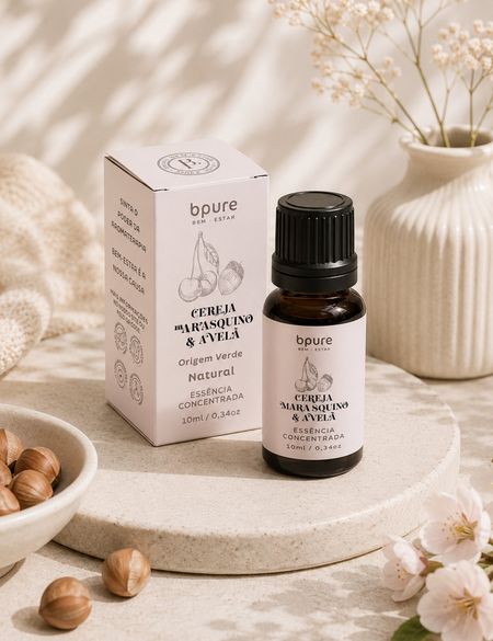 Essência Concentrada - Cereja Marrasquino e Avelã - 10ml
