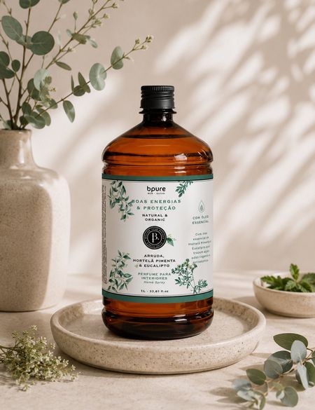 Perfume para Interiores Refil - Arruda Boas Energias - 1000ml
