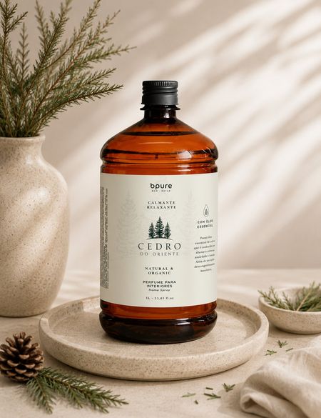 Perfume para Interiores Refil - Cedro do Oriente - 1000ml