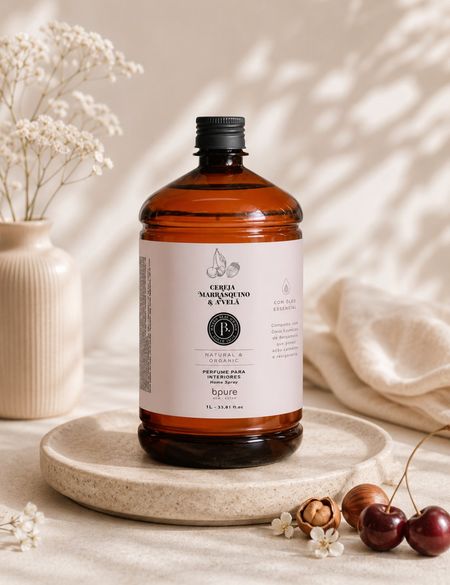 Perfume para Interiores Refil - Cereja Marrasquino e Avelã - 1000ml