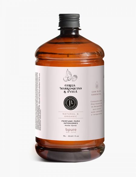 Perfume para Interiores Refil - Cereja Marrasquino e Avelã - 1000ml