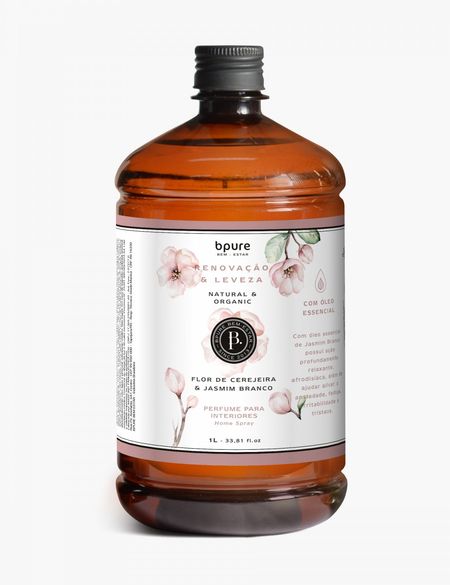 Perfume para Interiores Refil - Flor de Cerejeira - 1000ml
