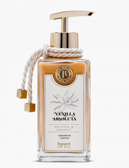 Sabonete Líquido Ouro Perolado Vidro Alto - Vanilla Absoluta - 250ml