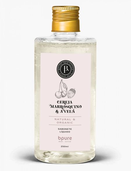 Sabonete Líquido Refil - Cereja Marrasquino e Avelã - 250ml