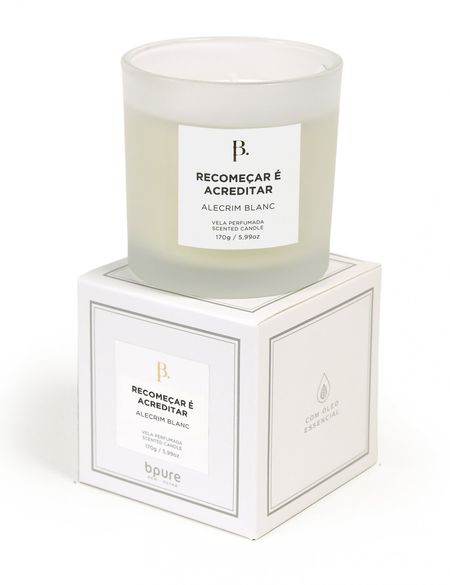 Vela Perfumada - Alecrim Blanc - 170g